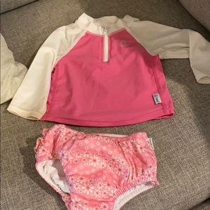 Girls Bathing Suit Set
